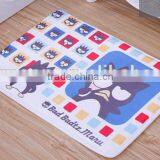Hotel Modern Floral Pattern Floor Bathroom Cowhide Rug thumbnail-5