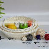 Wholesale Eco-friendly Handmade Round Rattand Storage Basket thumbnail-2