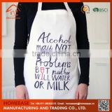 Eco-friendly kitchen promotion Cooking fireproof apron