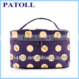 Stylish design purple cosmetic bag