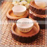 Handmade Real Wood Teacup Pad Customized Design thumbnail-4