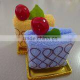Exquisite Colorful Cherry Cake Towel