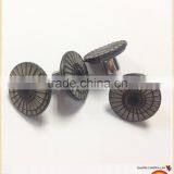 New Design Spiral Grain Metal Snap Button With Plating