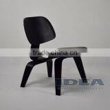 Replica Charles Plywood Lounge Chair - Black Color thumbnail-1