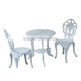 Outdoor aluminum garden chair and table frame CA-614TC