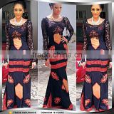 Alibaba Express Dashiki Long Sleeve Lace African Dress Patterns for Women