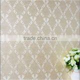 Polyester Non-woven Compound Jacquard Wallpaper Stocklot Wallpaper Murals 3d China Wallpaper Quality Choice