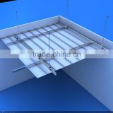 Powder coated aluminum strip false ceiling