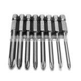 8pcs 75mm Magnetic Long Phillips Screwdriver Bits Set thumbnail-5