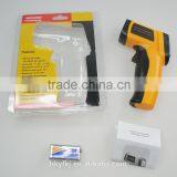 New Laser Infrared Digital Thermometer LCD Digital Infrared Pyrometer Laser Point Temperature thumbnail-2