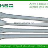 Chisel Bit Integral Rod