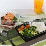 700cc and 1000cc Clear Plastic Food Disposable Container FDA Approval BPA Free