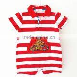 Summer Style Baby Girl Bodysuits Short Sleeve Jumpsuits thumbnail-6