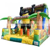 Gorilla dry slide commercial titanic inflatable slide for sale
