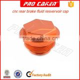 Custom CNC Motorcyclerear brake fliud reservoir cap for KTM SX250 SX450