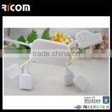 4 Port Usb Dog Hub 2.0