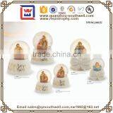 Wholesale Religious Snow Glass Globe Souvenirs
