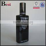 Silk Printing 60ml Shiny Black Glass Perfume Bottle With Shiny Balck Sprayer thumbnail-2
