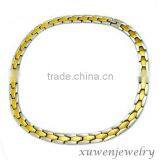 Wholesale Gold Tone Top Quality 316l Stainless Steel Men Neck Chain