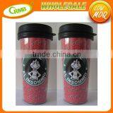 400ml Stainless Steel Insert Coffee Mugs PP Outer Car Mug thumbnail-6