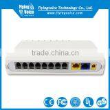 G508 8 FXS Ports VoIP Gateway OpenVPN Support,telephone Adaptor