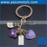 Custom Design Promotion Metal Key Charm Pendents