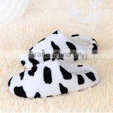2015 New Autumn Winter Milk Cow Red Lips Coral Fleece Lovers Slippers at Home Cotton-padded Indoor Slippers thumbnail-4
