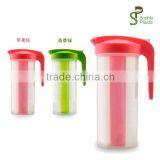 2 L Plastic Ice Tea Pitcher With Ice Tube