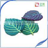 Leaves Shape Stone Rhinestone Accessories ,Resin Cabochon Gemstone ,Garment Gemstone,can Make 2holes thumbnail-5