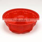 FDA Food Grade Microwave Safe Non Stick Big Deep Fluted Bundt Pumpkin Bpa Free Large Round Silicone Flan Cake Mould thumbnail-5