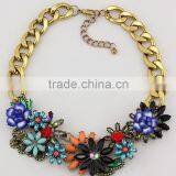 New Hot Selling Flower Choker Collar Vintage Pendant Statement Necklace Women Necklaces & Pendants Fashion Necklaces for Women 2 thumbnail-4