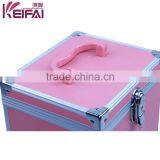 Elegant Pink Decorative Hard Shell Aluminum Frame Beauty Case thumbnail-4