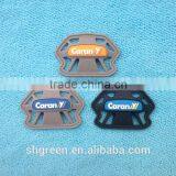 Soft Company Name Rubber Patch With Sewing on thumbnail-4