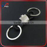 New Design Cool Personalised Luxury Manual Metal Leather Keychain Car Key Chain Key Ring Birthday Gift For Man Women thumbnail-1