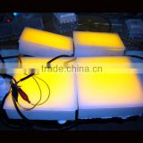 Hotel modern yellow led recessed led floor lighting outdoor color change