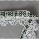 Fine Quality Multi Color Tassel Wholesale Jacquard Polyester Flower Fringe Trim thumbnail-3