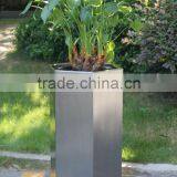 Bonsai Stainless Steel Container Flowers Container Plants Pots for Garden Use thumbnail-3