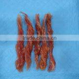 Screwed Chicken Slice Dog Treats Food/twist Chicken Strips Pet Snacks