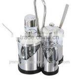 Glass Spice Set With Stand ,glass Spice Set