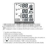 Built-in Internal & External Sensor Probe 0~50 Degree C Range /Professional Humidity and Temperature SD Data Logger thumbnail-3