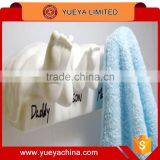 Creative Cute Feet Designer Towel Hanging Hooks for Family of Three thumbnail-1