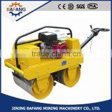 Gasoline Engine GX270 Walk Behind Double Drum Road Roller