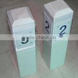 Plastic Pile Sign PVC Square Post thumbnail-1