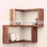 Creative Floating Shelf Outwards and Inwards for Books,photos,bowls Framing Shelf thumbnail-2
