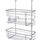 Kithchen Accessories Double Layers Kitchen Cabinet Wire Storage Basket thumbnail-2
