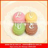 Sandwich Biscuit Dorayaki Shaped Fancy Birthday Candles