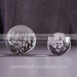 Decorative Personalized Crystal Ball With Bubbles thumbnail-3