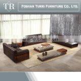 Modern Marble/travertine Top Living Room Coffee Table With Hardware thumbnail-6