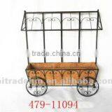 Coco Plant Holder With Wheel thumbnail-1