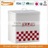 Metal Rectangle Home Goods Bread Lock Storage Canister thumbnail-5